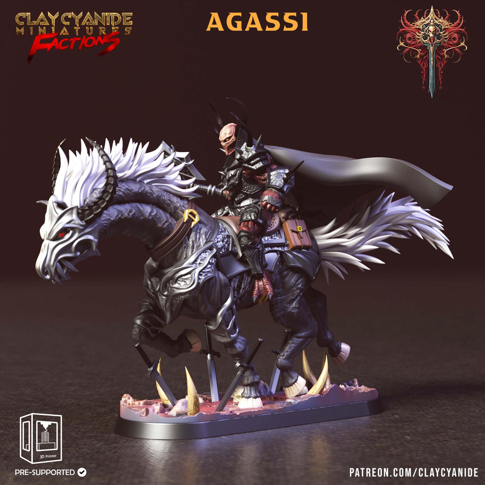 3D Printed Clay Cyanide Faction Dreadblood Ravegers Rendered Images Promo Renders 28 32 mm D&D - Charming Terrain