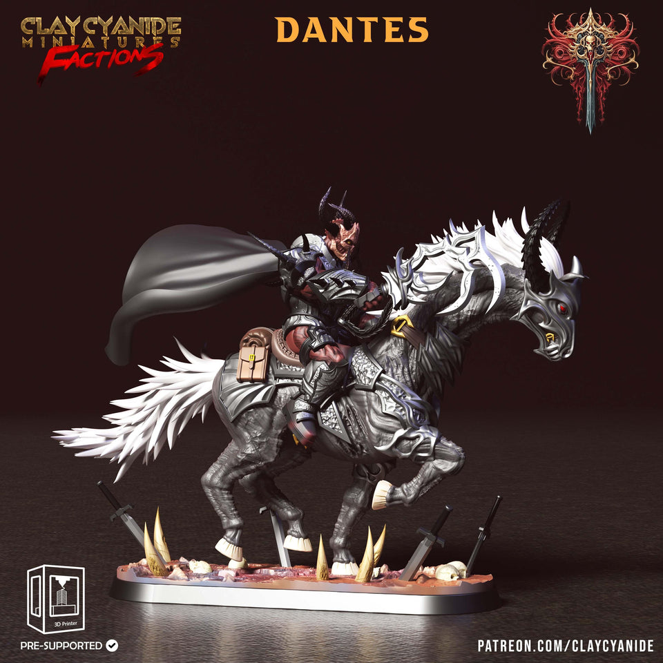 3D Printed Clay Cyanide Faction Dreadblood Ravegers Rendered Images Promo Renders 28 32 mm D&D - Charming Terrain