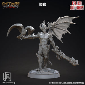 3D Printed Clay Cyanide Fallen Watchers Factions Tribes Ragnarok D&D - Charming Terrain