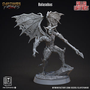 3D Printed Clay Cyanide Fallen Watchers Factions Tribes Ragnarok D&D - Charming Terrain