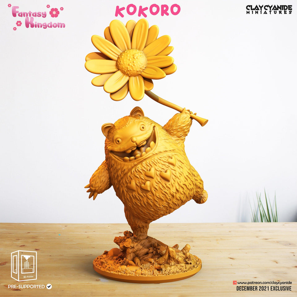 3D Printed Clay Cyanide Fantasy Kingdom - Kokoro 28mm 32mm D&D - Charming Terrain