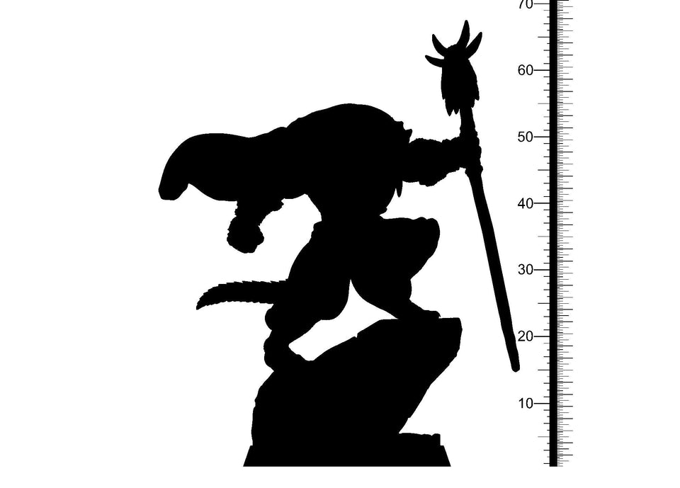 3D Printed Clay Cyanide Gator Factions Tribes Ragnarok D&D - Charming Terrain
