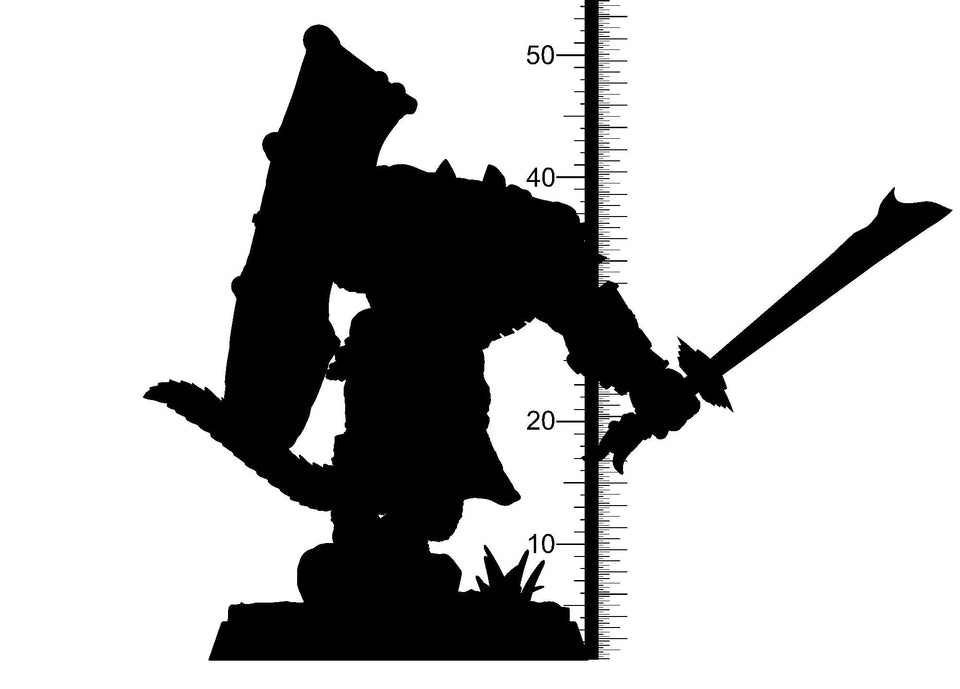3D Printed Clay Cyanide Gator Factions Tribes Ragnarok D&D - Charming Terrain