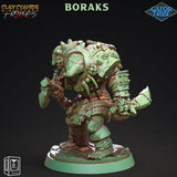 3D Printed Clay Cyanide Gator Factions Tribes Ragnarok D&D - Charming Terrain