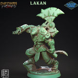 3D Printed Clay Cyanide Gator Factions Tribes Ragnarok D&D - Charming Terrain