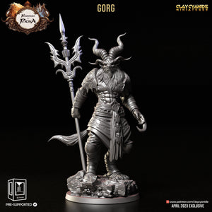 3D Printed Clay Cyanide Gorg Kingdom of Persia 28 32 mm D&D - Charming Terrain