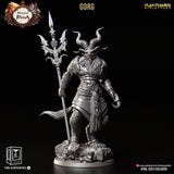 3D Printed Clay Cyanide Gorg Kingdom of Persia 28 32 mm D&D - Charming Terrain
