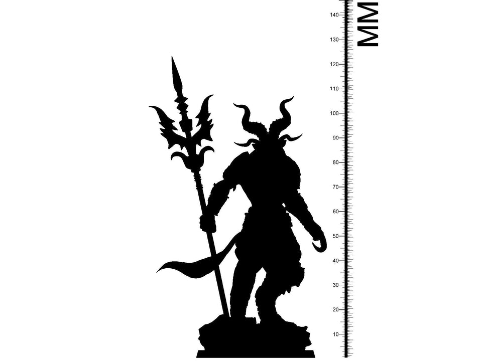 3D Printed Clay Cyanide Gorg Kingdom of Persia 28 32 mm D&D - Charming Terrain
