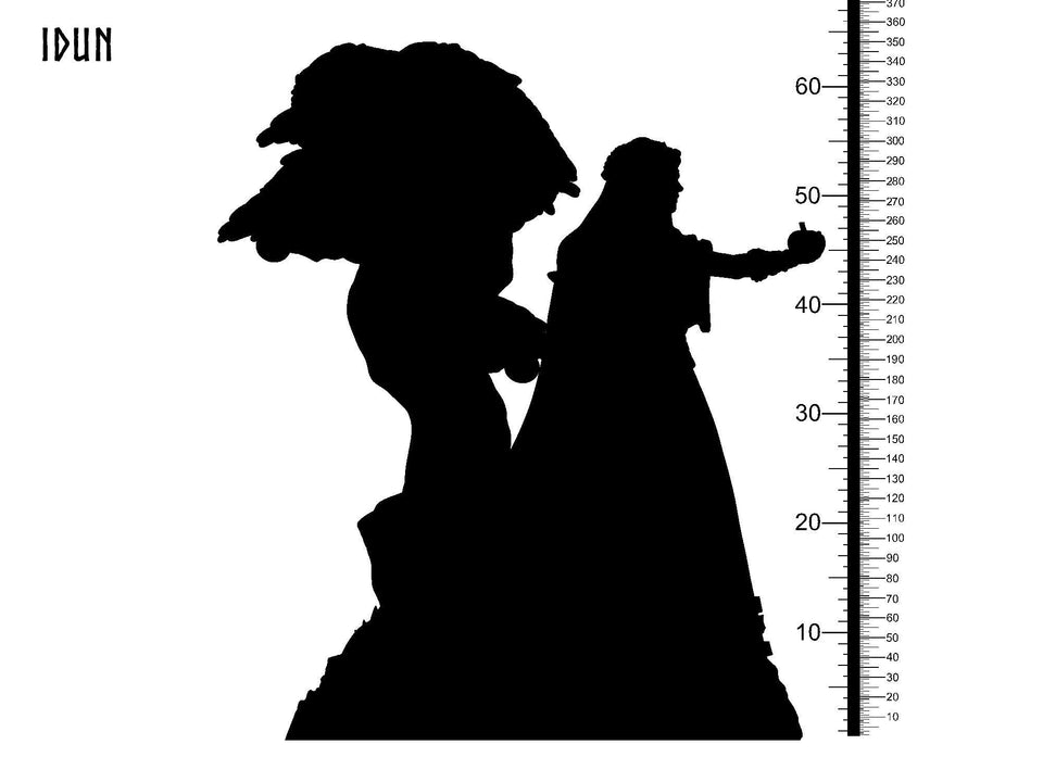 3D Printed Clay Cyanide Idun Norse Mythology 28 32 mm D&D - Charming Terrain