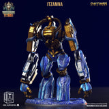 3D Printed Clay Cyanide Itzamna Mortisbane Titans Set 28 32 mm D&D - Charming Terrain
