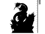 3D Printed Clay Cyanide Lochness Monster The Chronicles of Atlantis 28 32 mm D&D - Charming Terrain