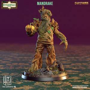 3D Printed Clay Cyanide Mandrakes Ethiopian Mythos 28 32 mm D&D - Charming Terrain