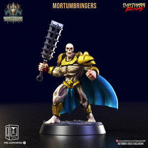 3D Printed Clay Cyanide Mortumbringers Mortisbane Revenants 28 32 mm D&D - Charming Terrain