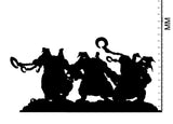 3D Printed Clay Cyanide Pedro Tartalo Euskal Mythology 28 32 mm D&D - Charming Terrain