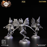 3D Printed Clay Cyanide Peri Kingdom of Persia 28 32 mm D&D - Charming Terrain