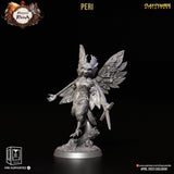 3D Printed Clay Cyanide Peri Kingdom of Persia 28 32 mm D&D - Charming Terrain