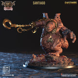 3D Printed Clay Cyanide Santiago Tartalo Euskal Mythology 28 32 mm D&D - Charming Terrain