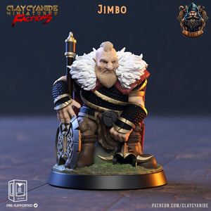 3D Printed Clay Cyanide The Bobbits Factions Ragnarok D&D - Charming Terrain