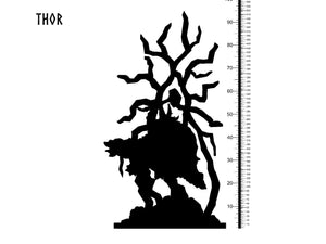 3D Printed Clay Cyanide Thor Norse Mythology 28 32 mm D&D - Charming Terrain
