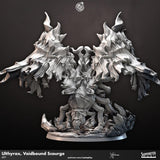 3D Printed Clay Cyanide Ulthyrax, Voidbound Scourge 28 32 mm D&D - Charming Terrain