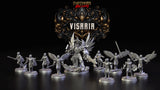 3D Printed Clay Cyanide Visarian Nobles Factions Ragnarok D&D - Charming Terrain