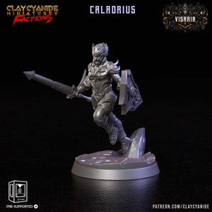 3D Printed Clay Cyanide Visarian Nobles Factions Ragnarok D&D - Charming Terrain
