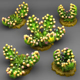 3D Printed Fantastic Plants and Rocks Bubble Carnivorous Plants 28mm - 32mm D&D Wargaming - Charming Terrain