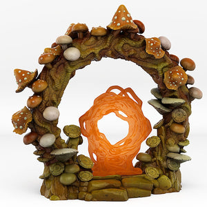3D Printed Fantastic Plants and Rocks Forest Mushrooms Portal With Its Mushroom Slime Effect 28mm - 32mm D&D Wargaming - Charming Terrain