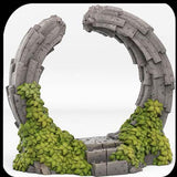 3D Printed Fantastic Plants and Rocks Pandora Portal With Its Water Vortex Effect 28mm - 32mm D&D Wargaming - Charming Terrain