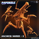 3D Printed Papsikels Arachnicon Warriors Set Dropship Troopers 28mm 32mm - Charming Terrain