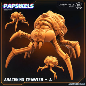 3D Printed Papsikels Arachning Crawlers Set Dropship Troopers 28mm 32mm - Charming Terrain
