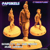 3D Printed Papsikels - Batang City Jail Gang Street Punk Set - 28mm 32mm - Charming Terrain