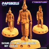 3D Printed Papsikels - Batang City Jail Gang Street Punk Set - 28mm 32mm - Charming Terrain