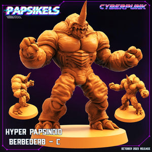 3D Printed Papsikels Berbederb C Hyper Papsinoid Berbederb Set 28mm 32mm - Charming Terrain
