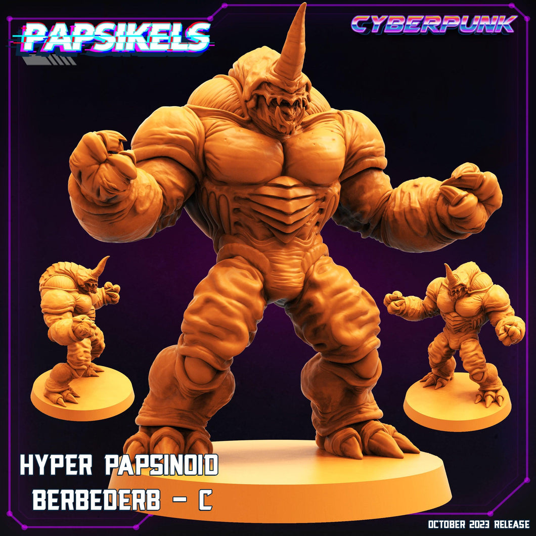 3D Printed Papsikels Berbederb C Hyper Papsinoid Berbederb Set 28mm 32mm - Charming Terrain