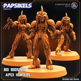 3D Printed Papsikels Bio Boosted Apex Hunters Set Skull Hunters Army Bundle 2 28mm 32mm - Charming Terrain