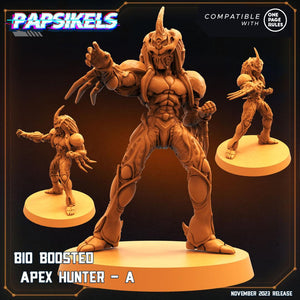 3D Printed Papsikels Bio Boosted Apex Hunters Set Skull Hunters Army Bundle 2 28mm 32mm - Charming Terrain
