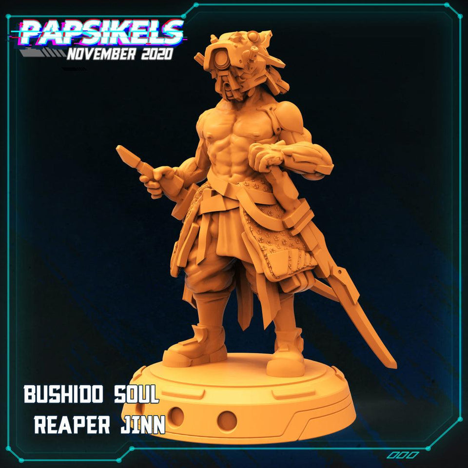 3D Printed Papsikels - Bushido Soul Reaper Jinn - 28mm 32mm - Charming Terrain