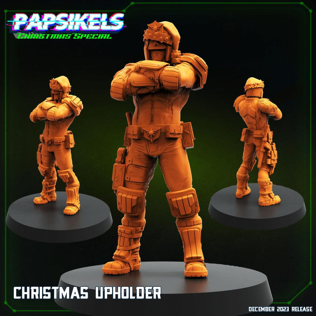 3D Printed Papsikels Christmas Upholder 28mm 32mm - Charming Terrain