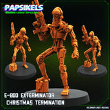 3D Printed Papsikels E 800 Exterminator Christmas Termination 28mm 32mm - Charming Terrain