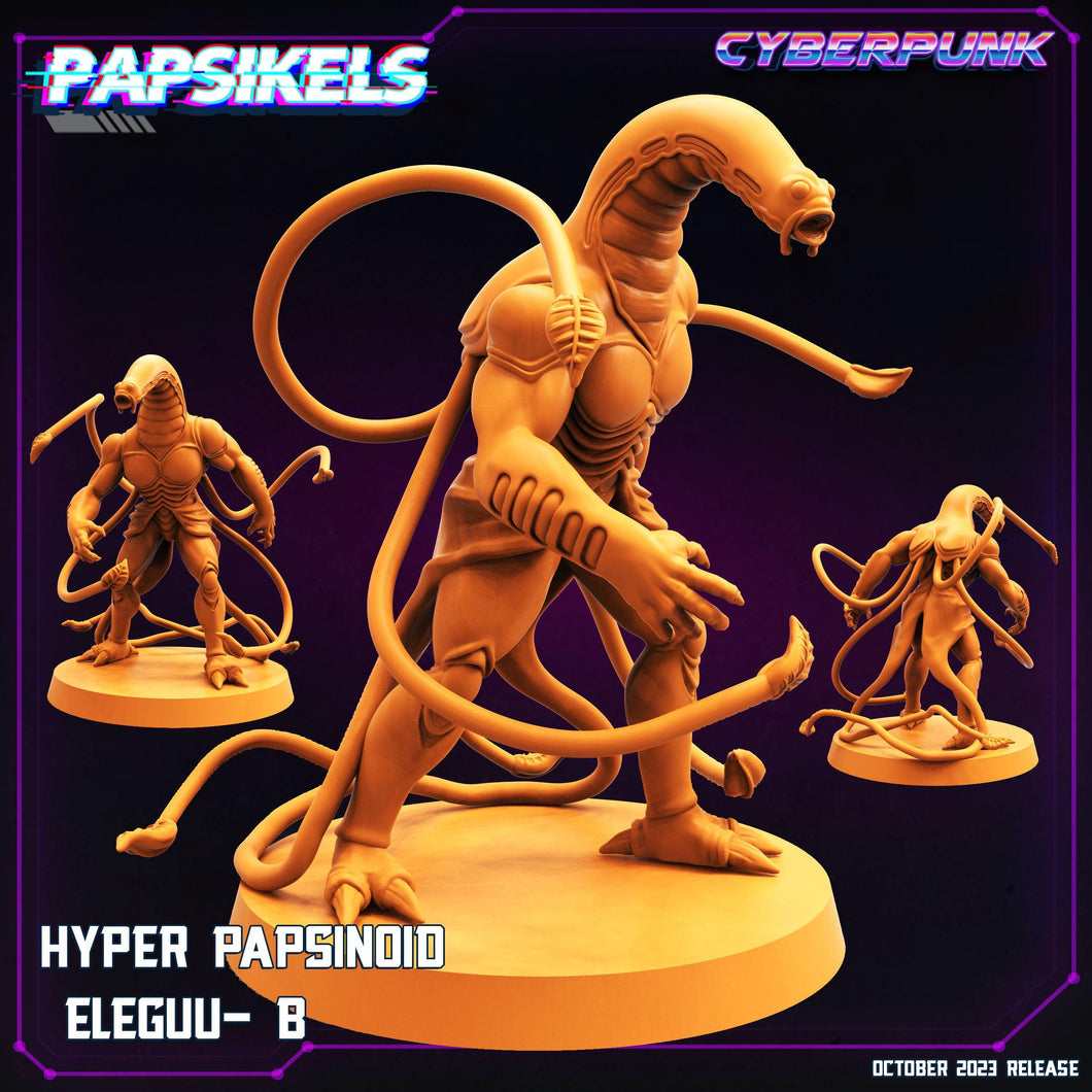 3D Printed Papsikels Eleguu B Hyper Papsinoid Eleguu Set 28mm 32mm - Charming Terrain