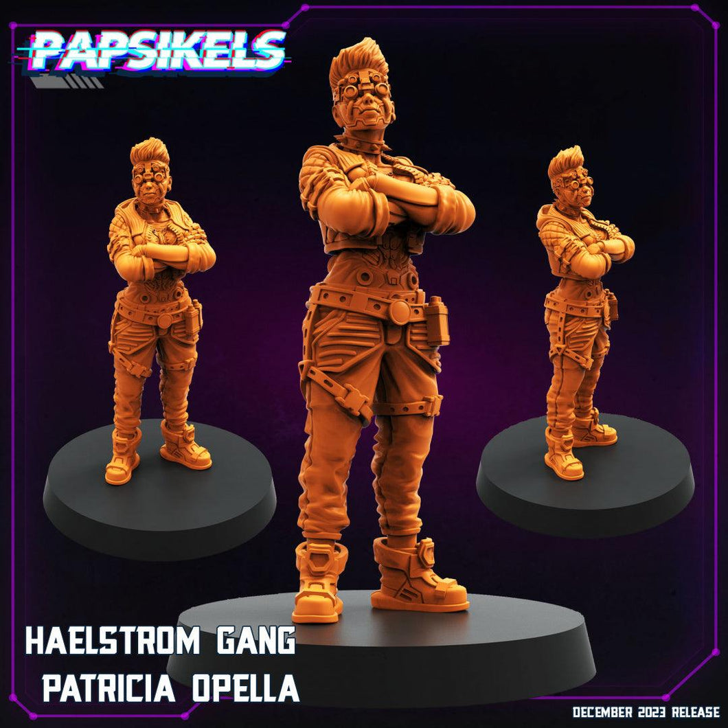 3D Printed Papsikels Haelstrom Gang Patricia Opella 28mm 32mm - Charming Terrain