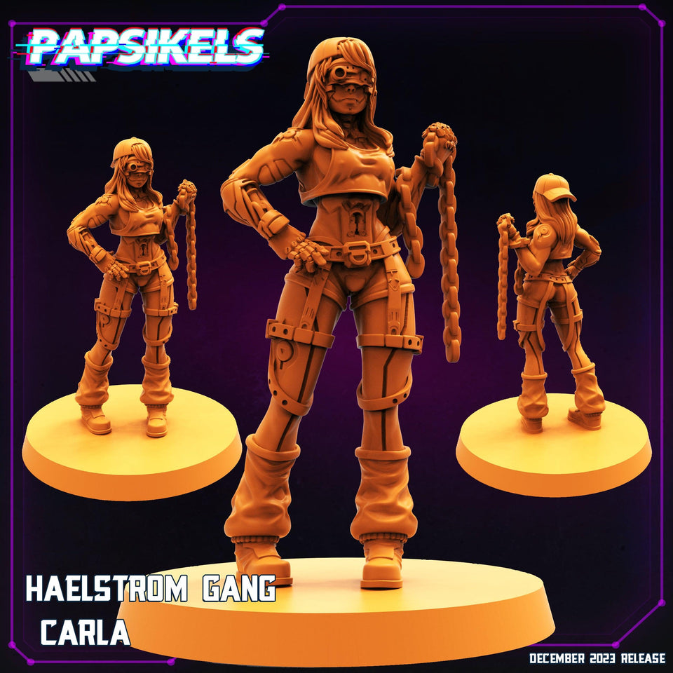 3D Printed Papsikels Haelstrom Gang Set 28mm 32mm - Charming Terrain