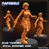 3D Printed Papsikels Jillian Velentines 28mm 32mm - Charming Terrain