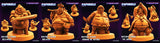 3D Printed Papsikels July 2023 - Cyberpunk Batchoy Clown Set 28mm 32mm - Charming Terrain