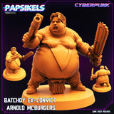3D Printed Papsikels June 2023 Cyberpunk Batchoy Ex Convict Set 2023 28mm 32mm - Charming Terrain