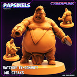 3D Printed Papsikels June 2023 Cyberpunk Batchoy Ex Convict Set 2023 28mm 32mm - Charming Terrain