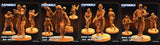 3D Printed Papsikels June 2023 Scifi - Aliens Vs Humans Part 5 Human Colonial Set 28mm 32mm - Charming Terrain