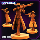 3D Printed Papsikels Kate Bane 4 28mm 32mm - Charming Terrain