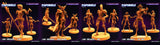 3D Printed Papsikels - Law Breaker Set - 28mm 32mm - Charming Terrain